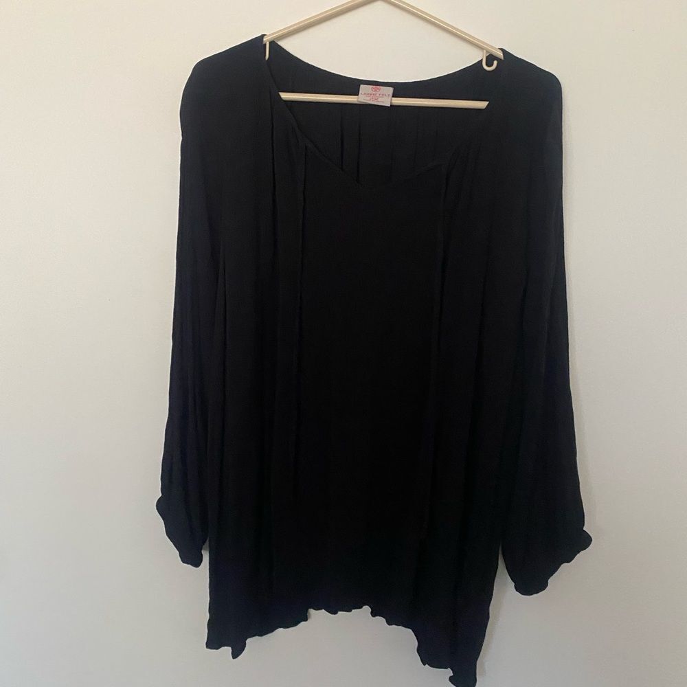 Laurie Felt Black Women's Blouse